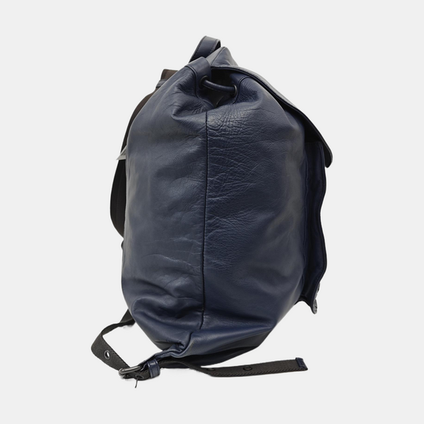 Calfskin Backpack Blue