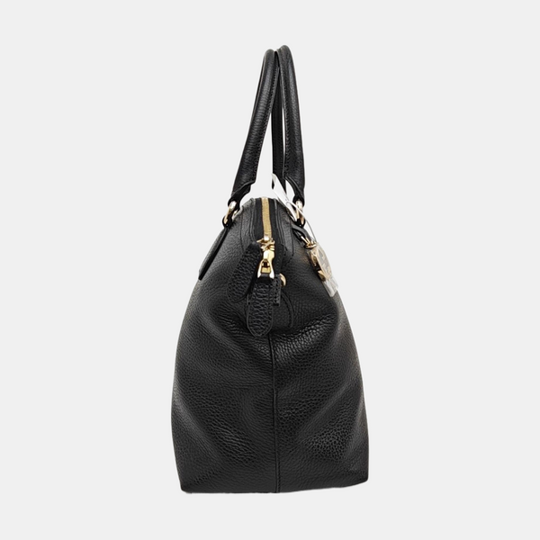 Microguccissima Calfskin Black