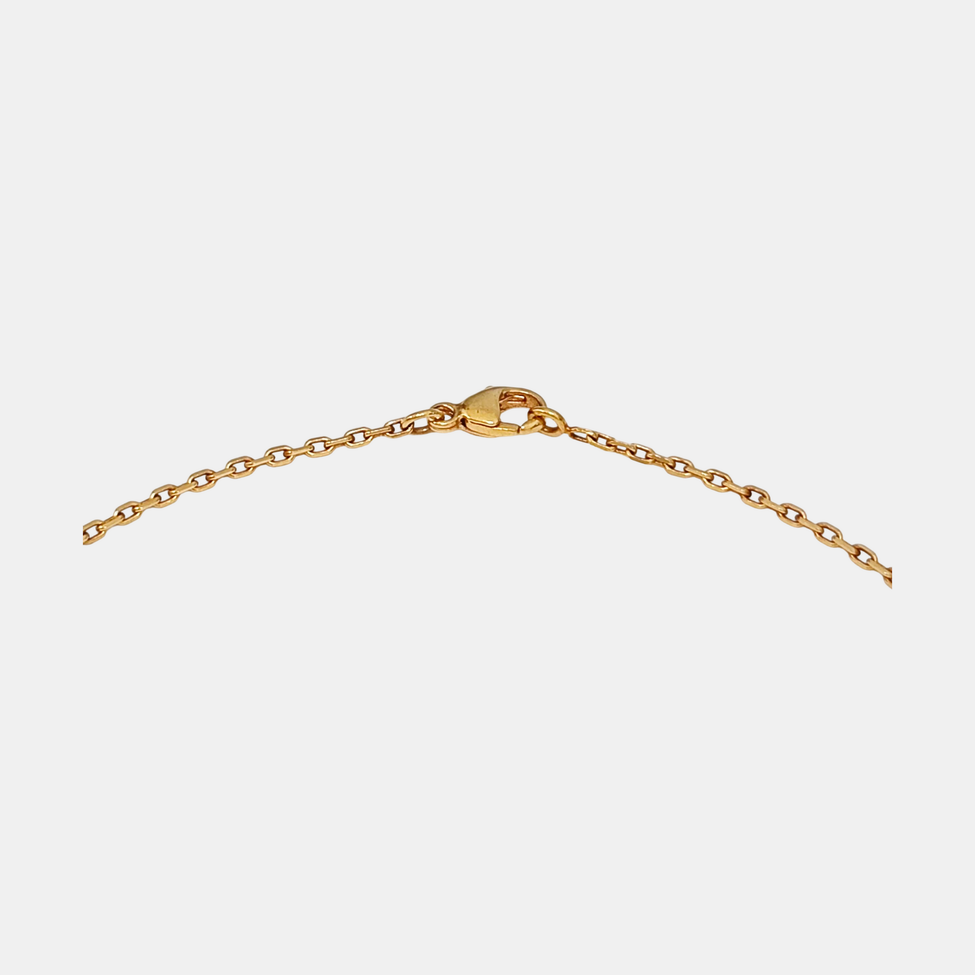 Pop H Metal Rose Gold Necklace
