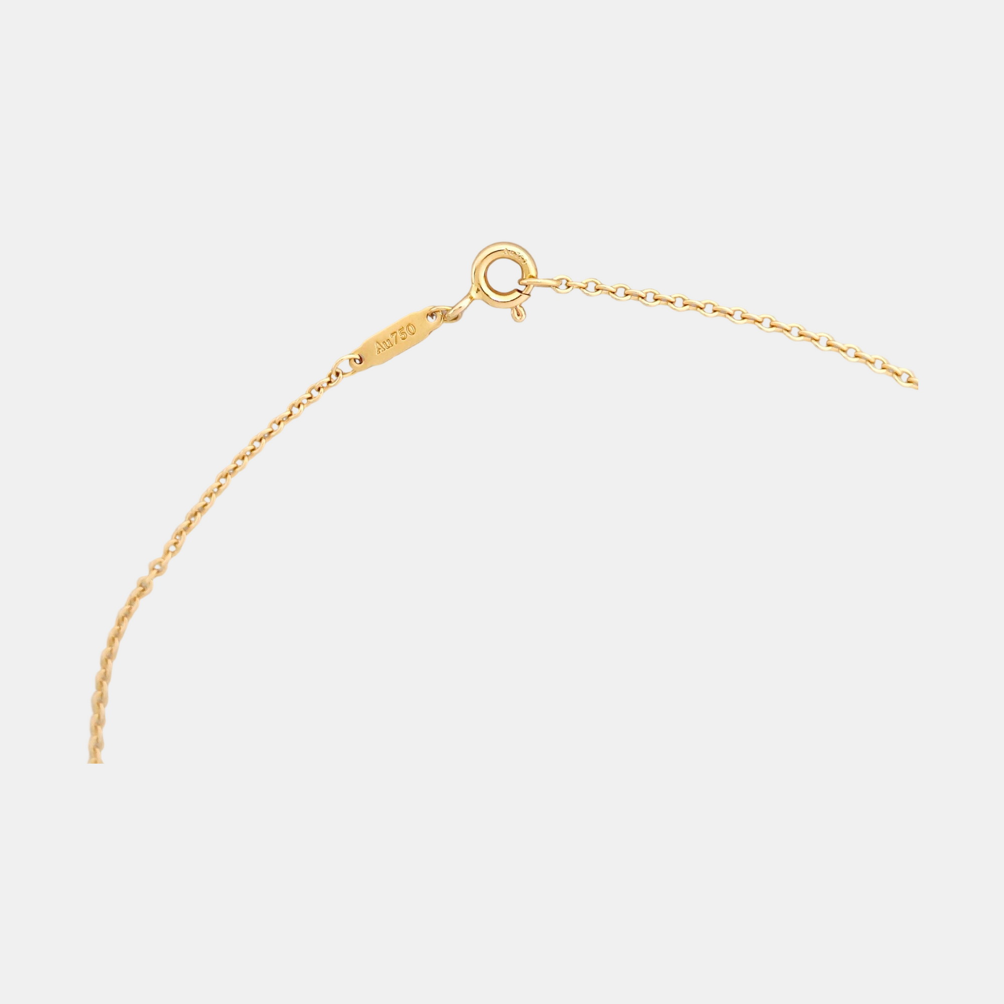 Tiffany Knot 18k Rose Gold Necklace