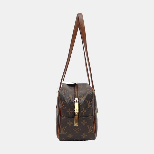 CITE Monogram Coated Canvas Brown