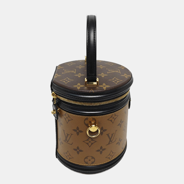 CANNES PM Monogram Coated Canvas Brown