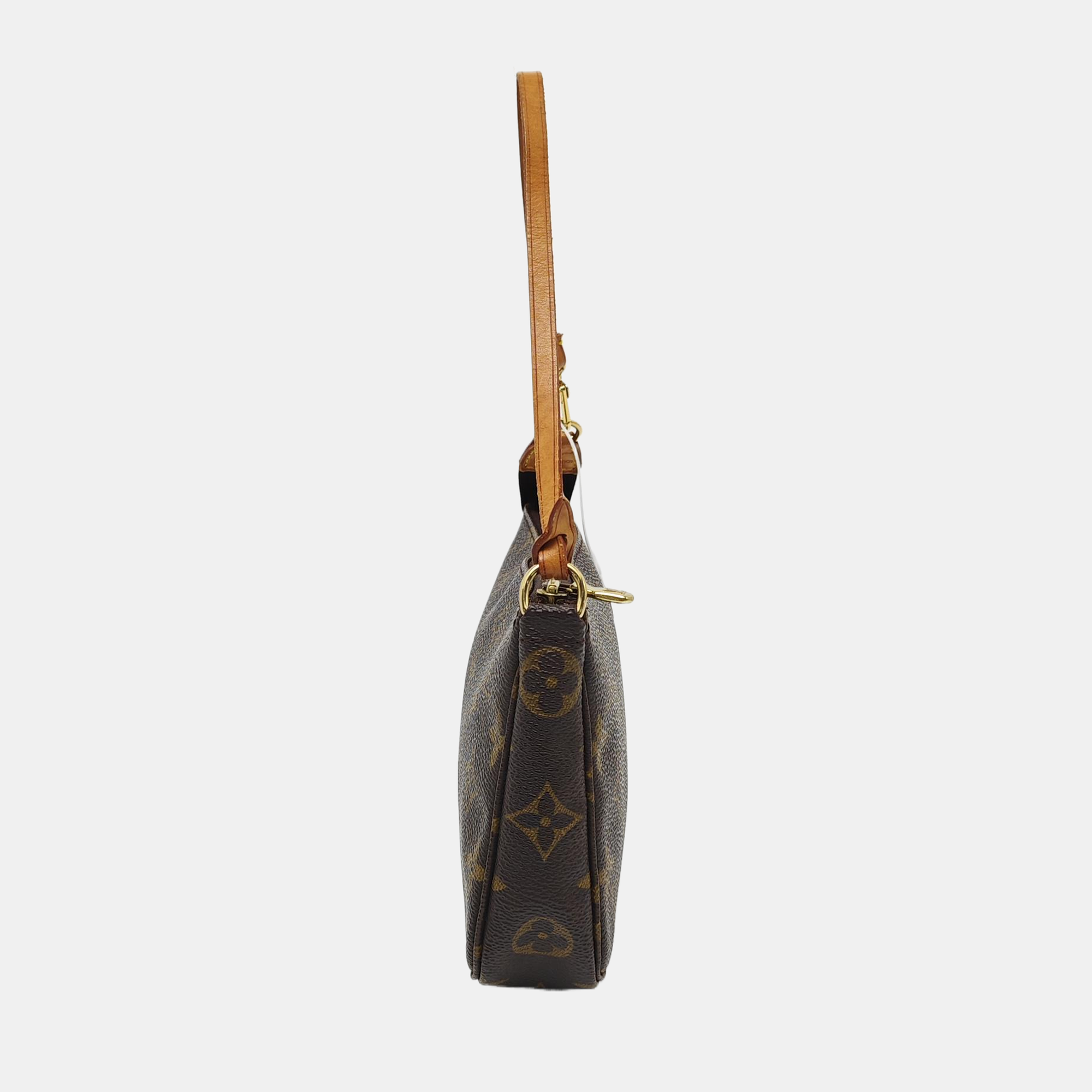 ACCESSOIRES Monogram Coated Canvas Brown