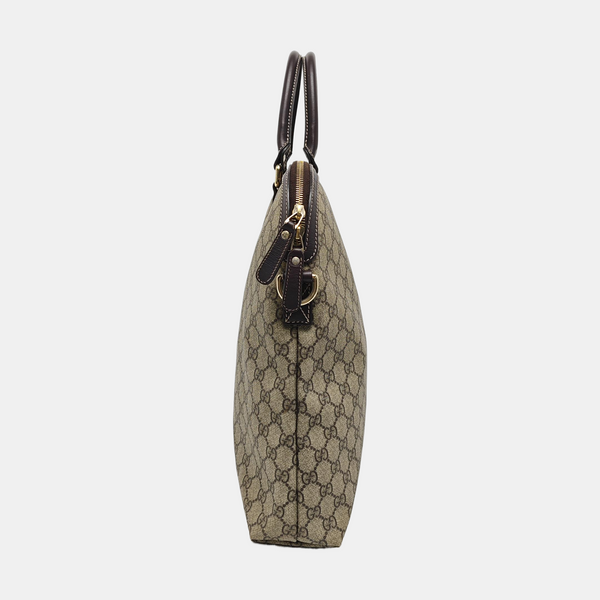 Duffle Monogram Coated Canvas Beige