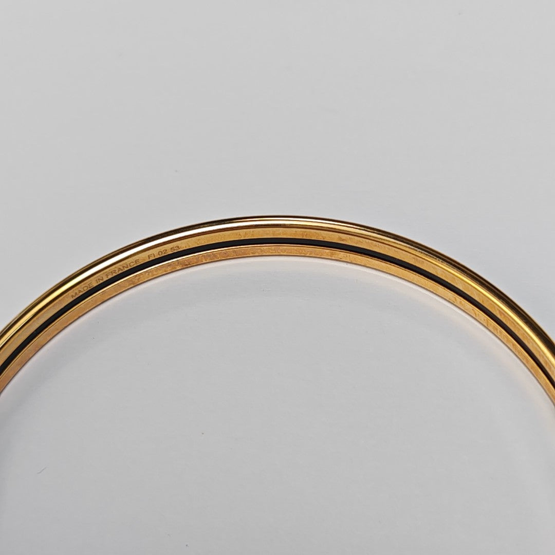 Email Metal Gold Bangle