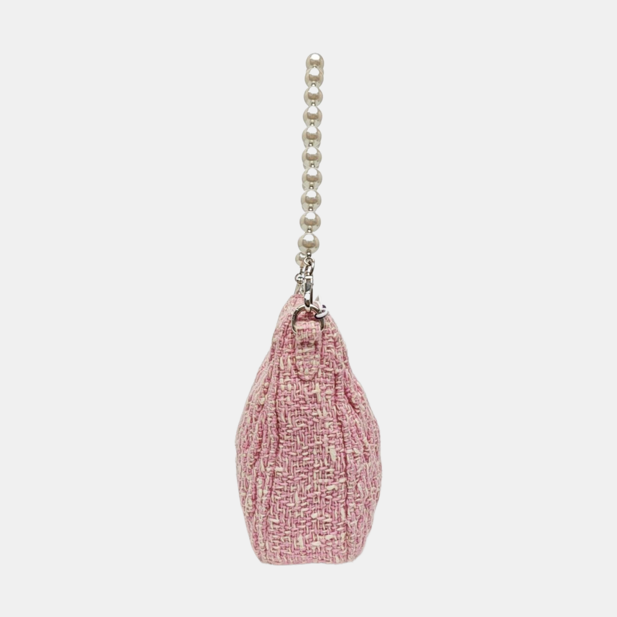 Fabric Shoulder Bag Pink