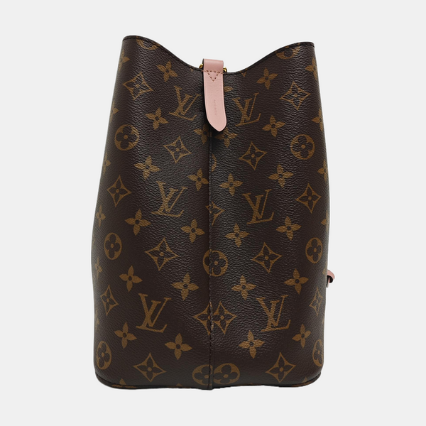 NÉONOÉ MM Monogram Coated Canvas Brown