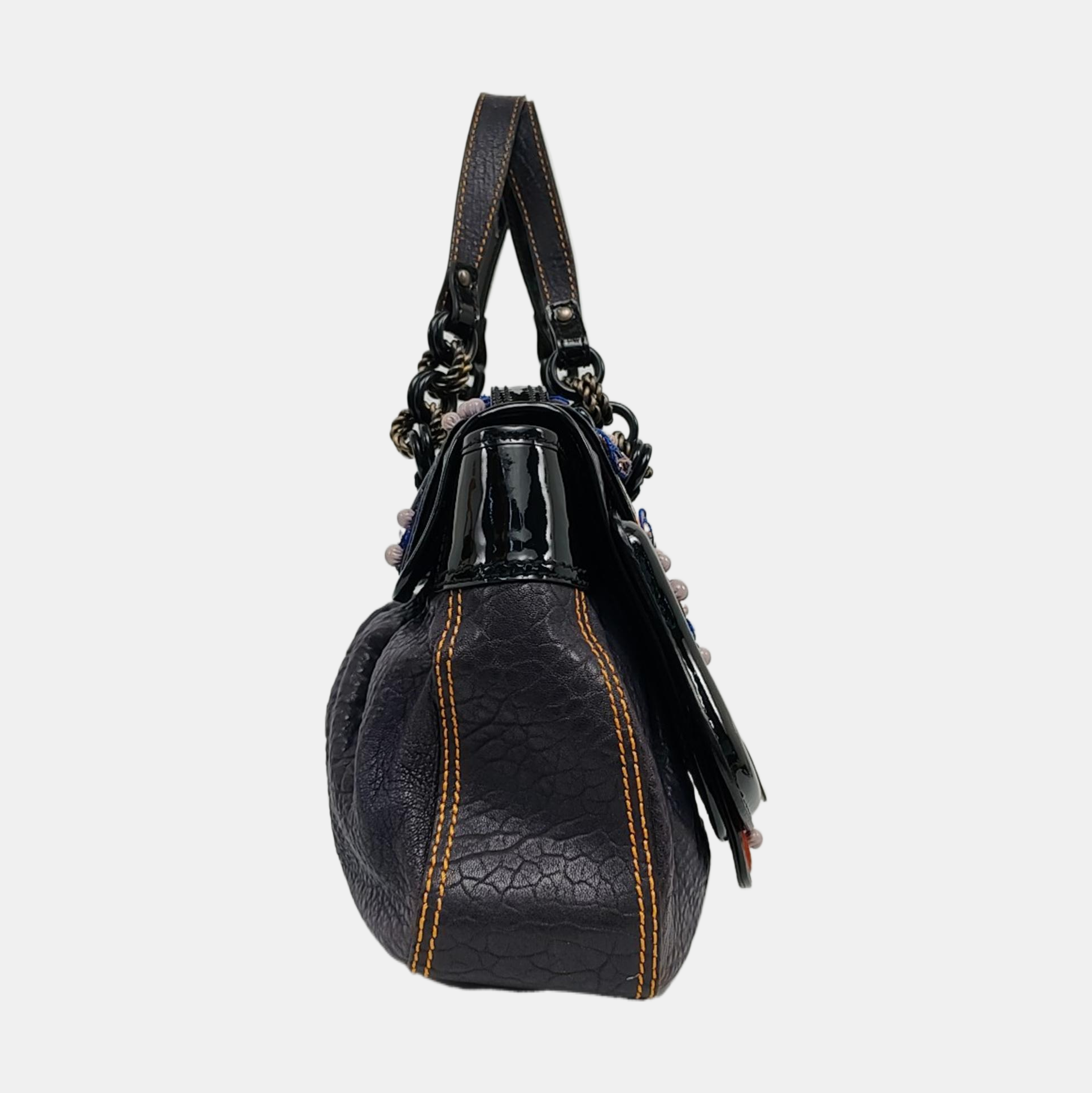 B Bag Calfskin Blue