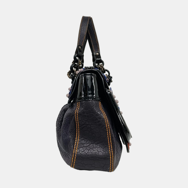 B Bag Calfskin Blue