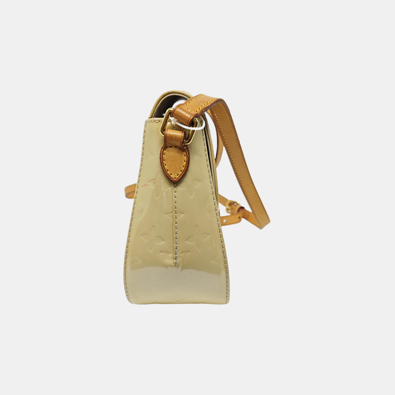BELLFLOWER PM Patent Leather Beige