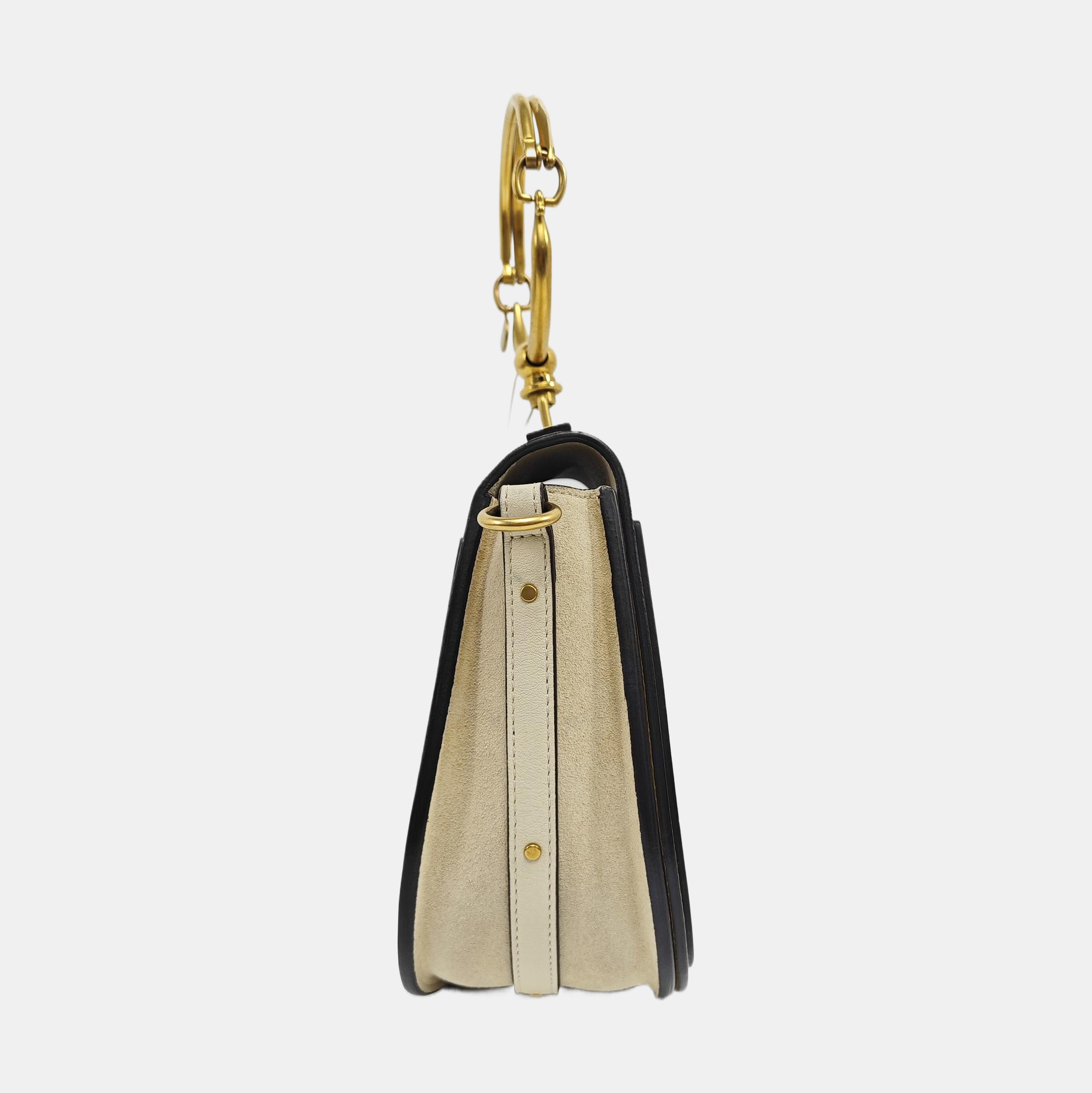 Nile Medium Calfskin White