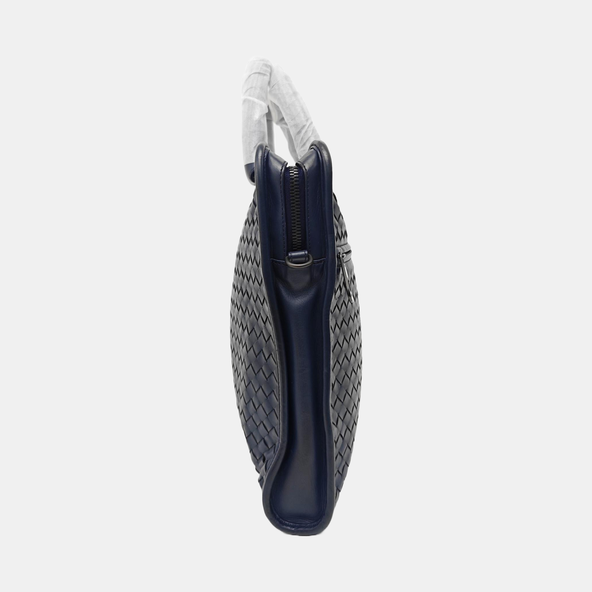 Calfskin Shoulder Bag Blue