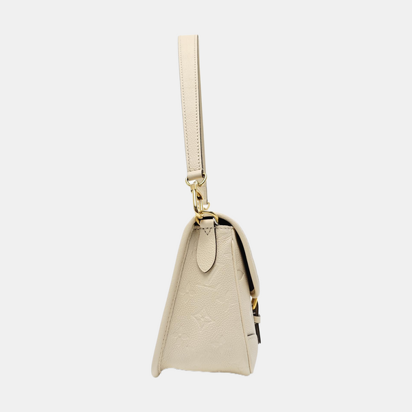 DIANE Monogram Calfskin Beige