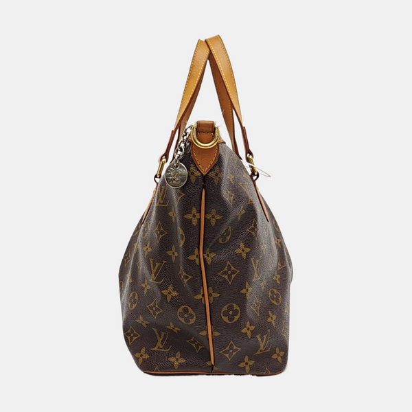 PALERMO PM Monogram Coated Canvas Brown