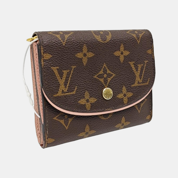 ARIANE Monogram Coated Canvas Brown Wallet