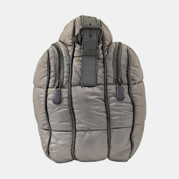 Quilted Nylon Gray