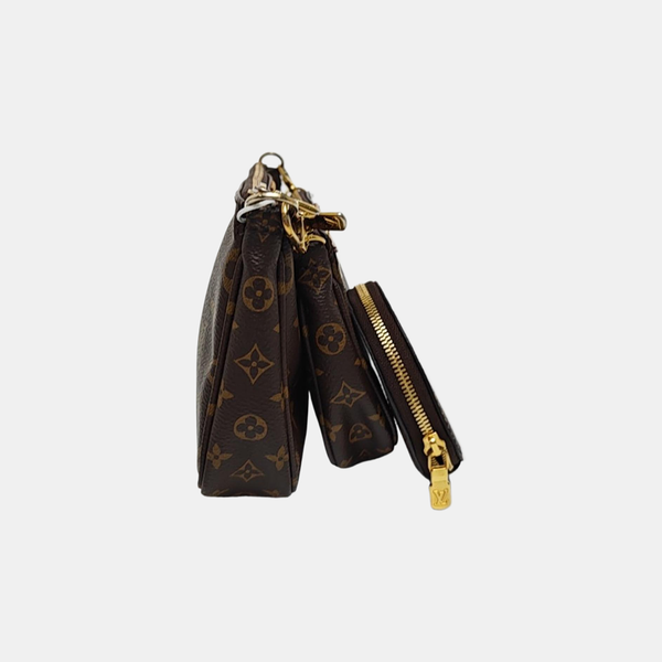MULTI Monogram Coated Canvas Brown