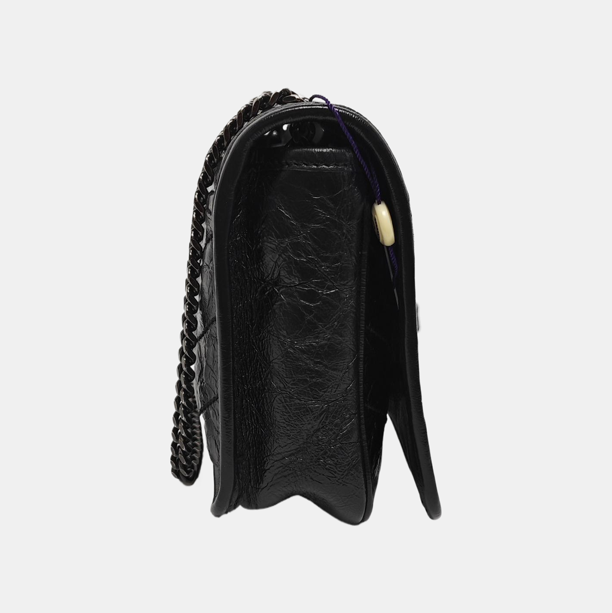Authenticated pre-owned  NIKI Mini Chevron, Quilted Calfskin Black - Shoulder Bag at Looply