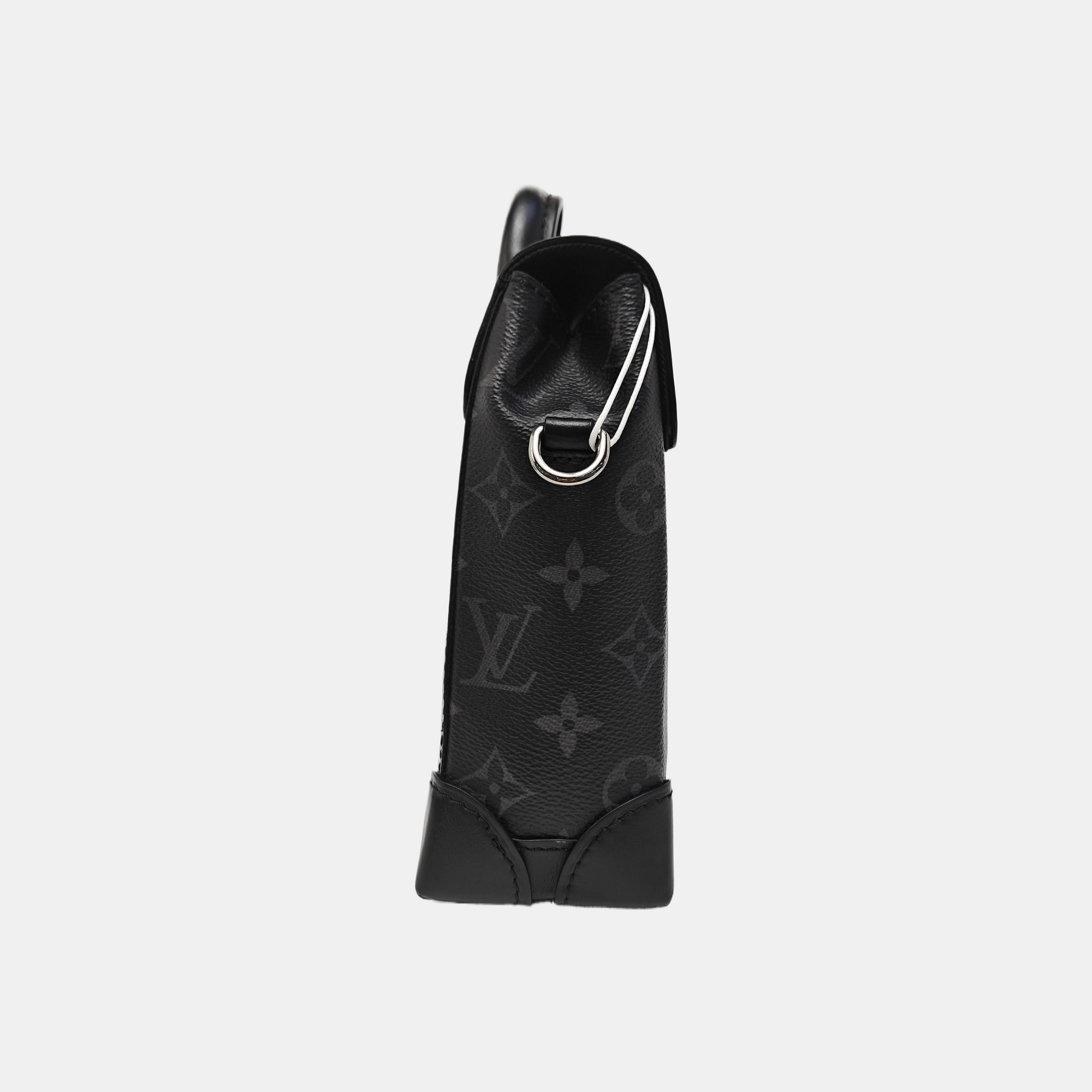 STEAMER Extra Small Monogram Coated Canvas Black