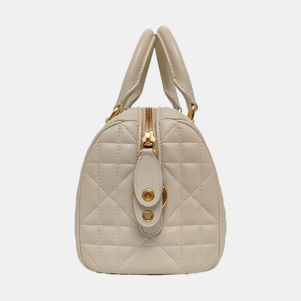 Cannage Calfskin White