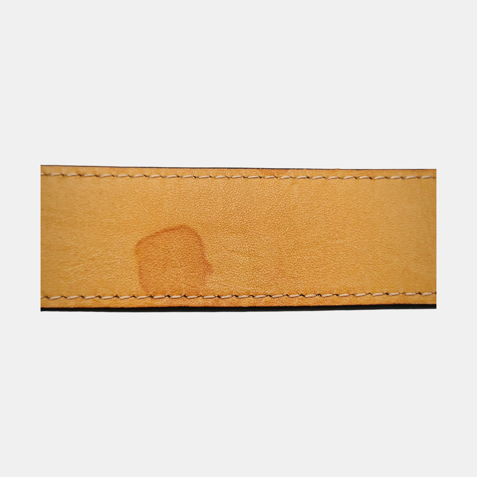 Leather Belt Red