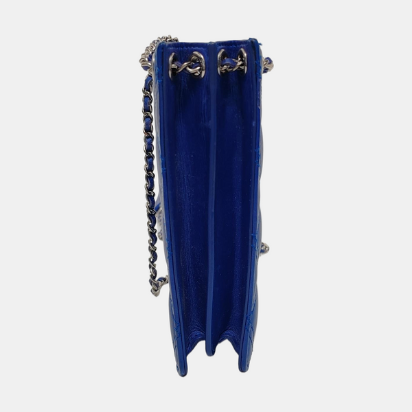 Quilted Calfskin Blue