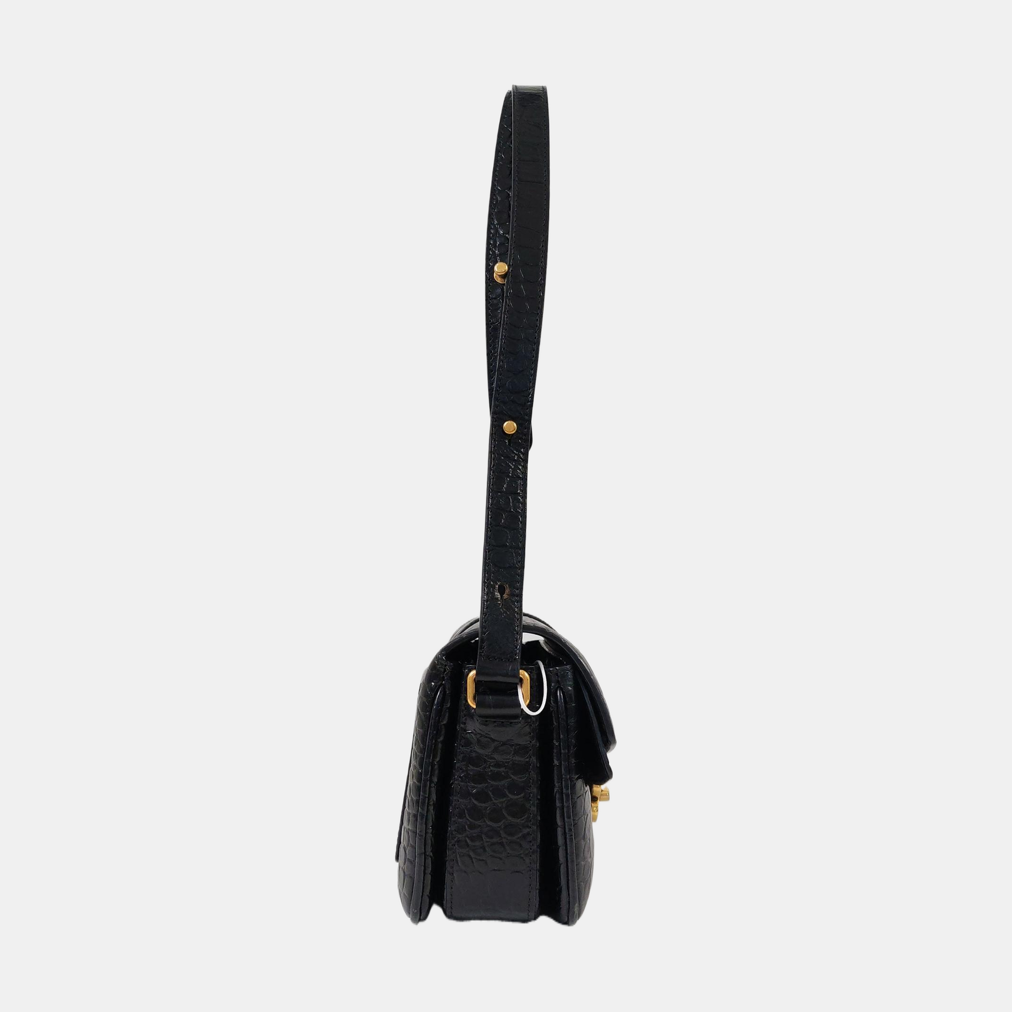 Sharp Calfskin Black