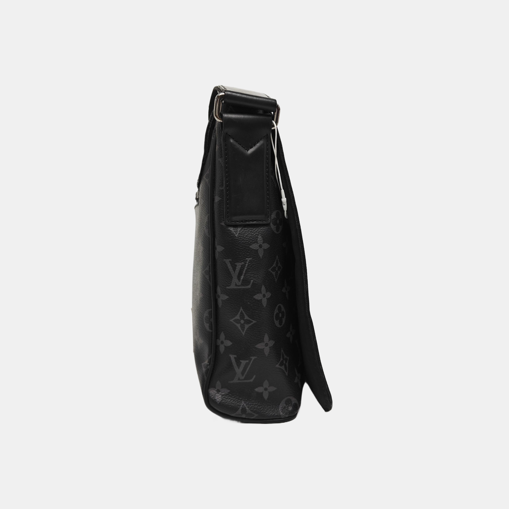 DISTRICT MM Damier Graphite Lona Revestida Negra