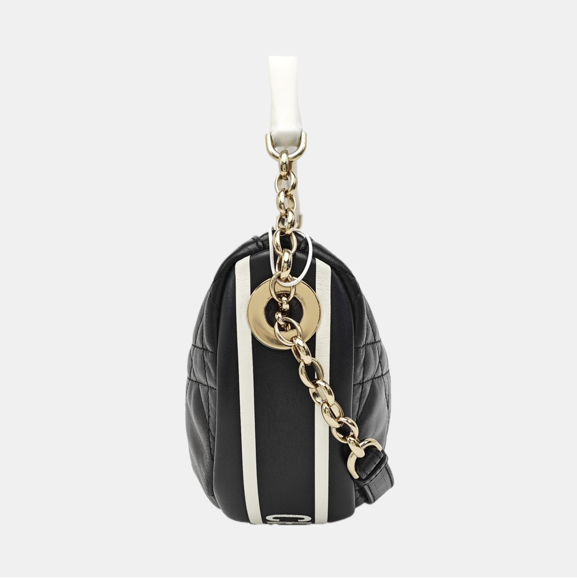 Dior Vibe Hobo Quilted Lambskin Black