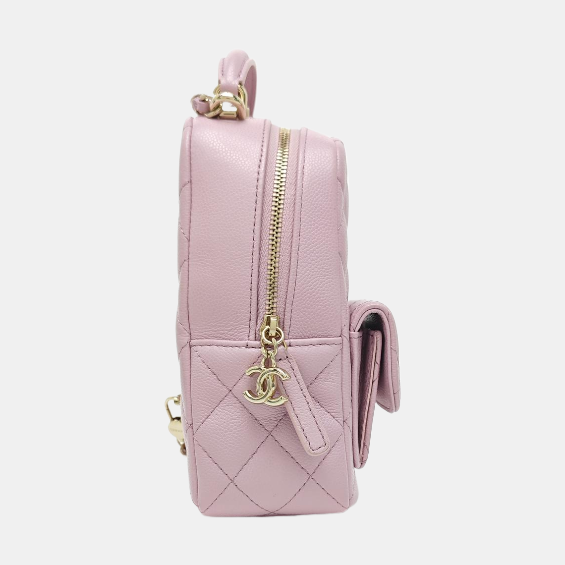 DUMA Quilted Calfskin Pink