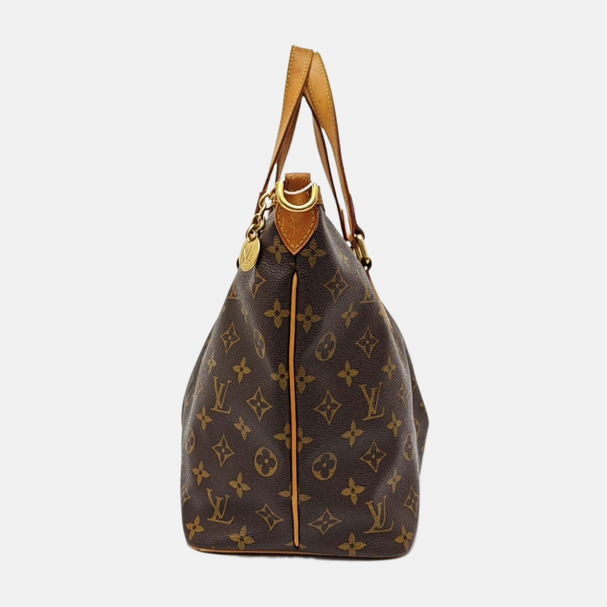 PALERMO PM Monogram Coated Canvas Brown