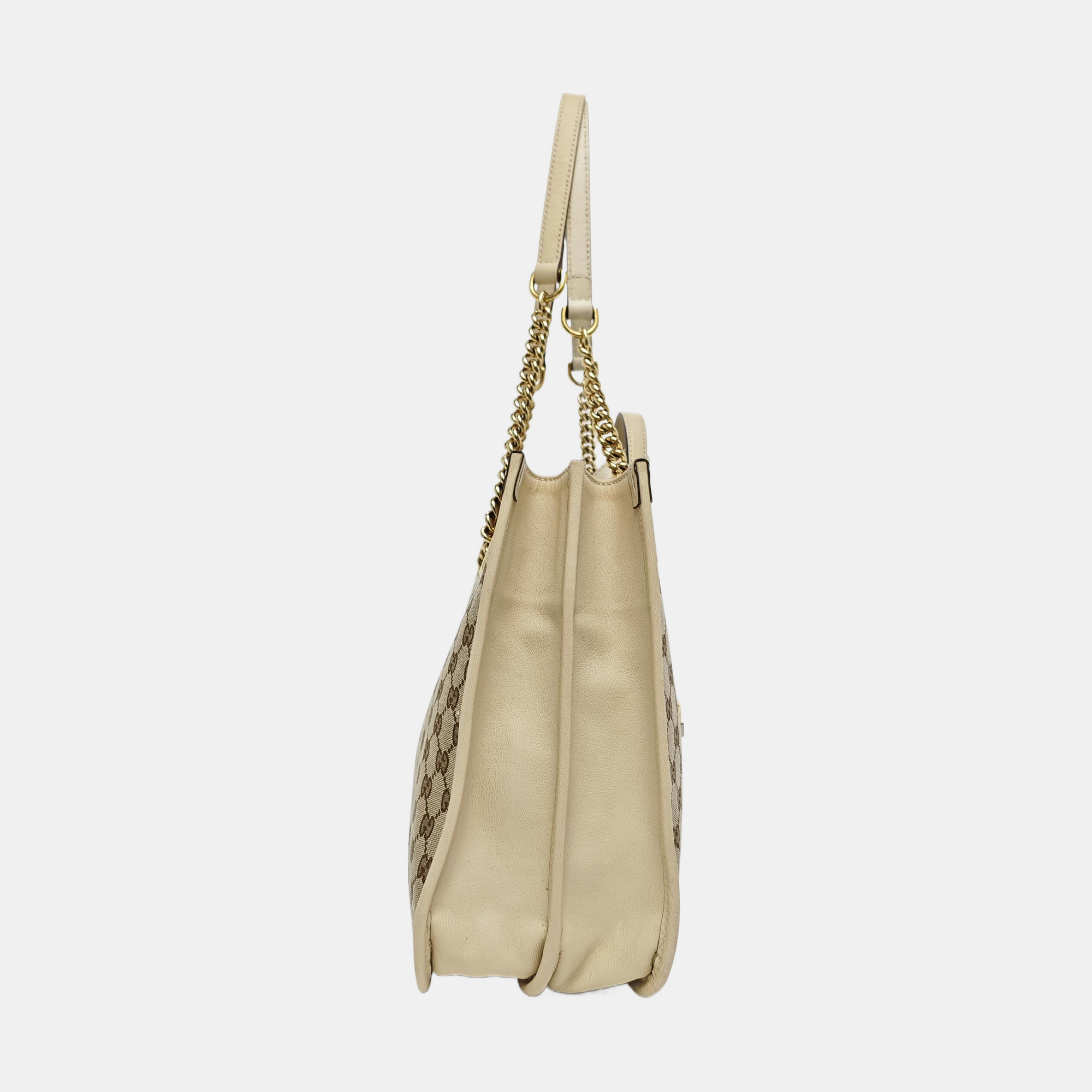 Horsebit 1955 Medium Monogram Canvas Brown