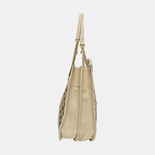 Horsebit 1955 Medium Monogram Canvas Brown