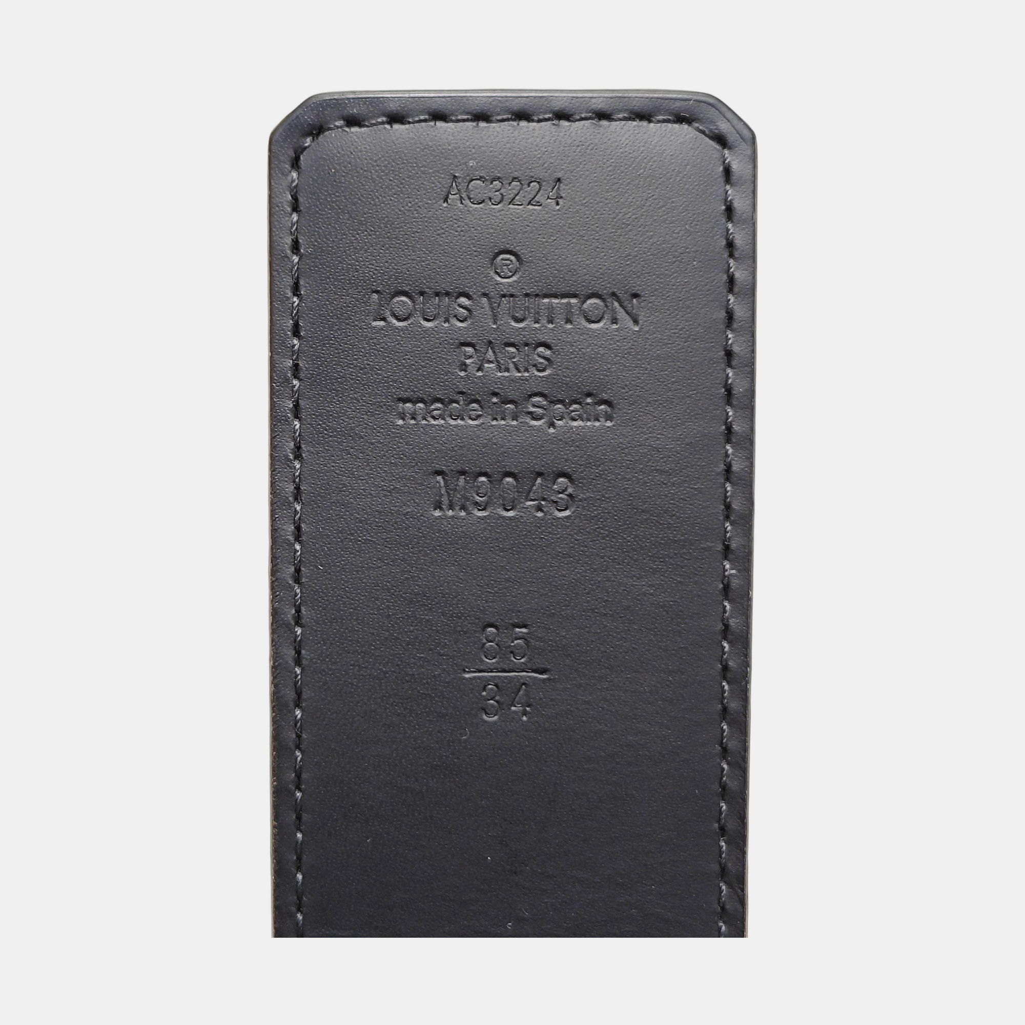 Coated Canvas Belt Black