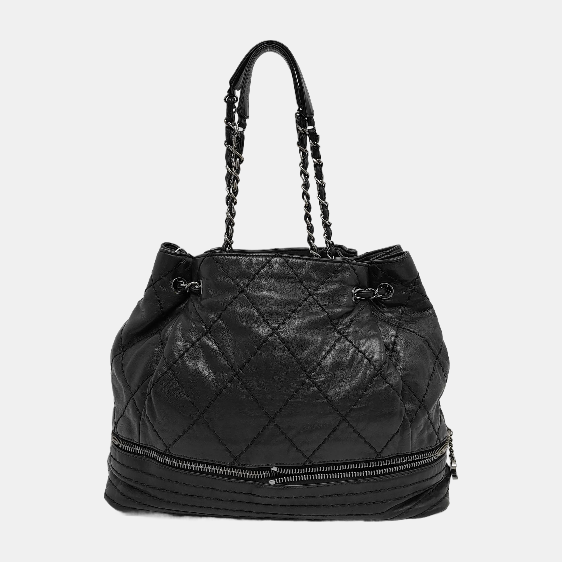 Quilted Calfskin Black