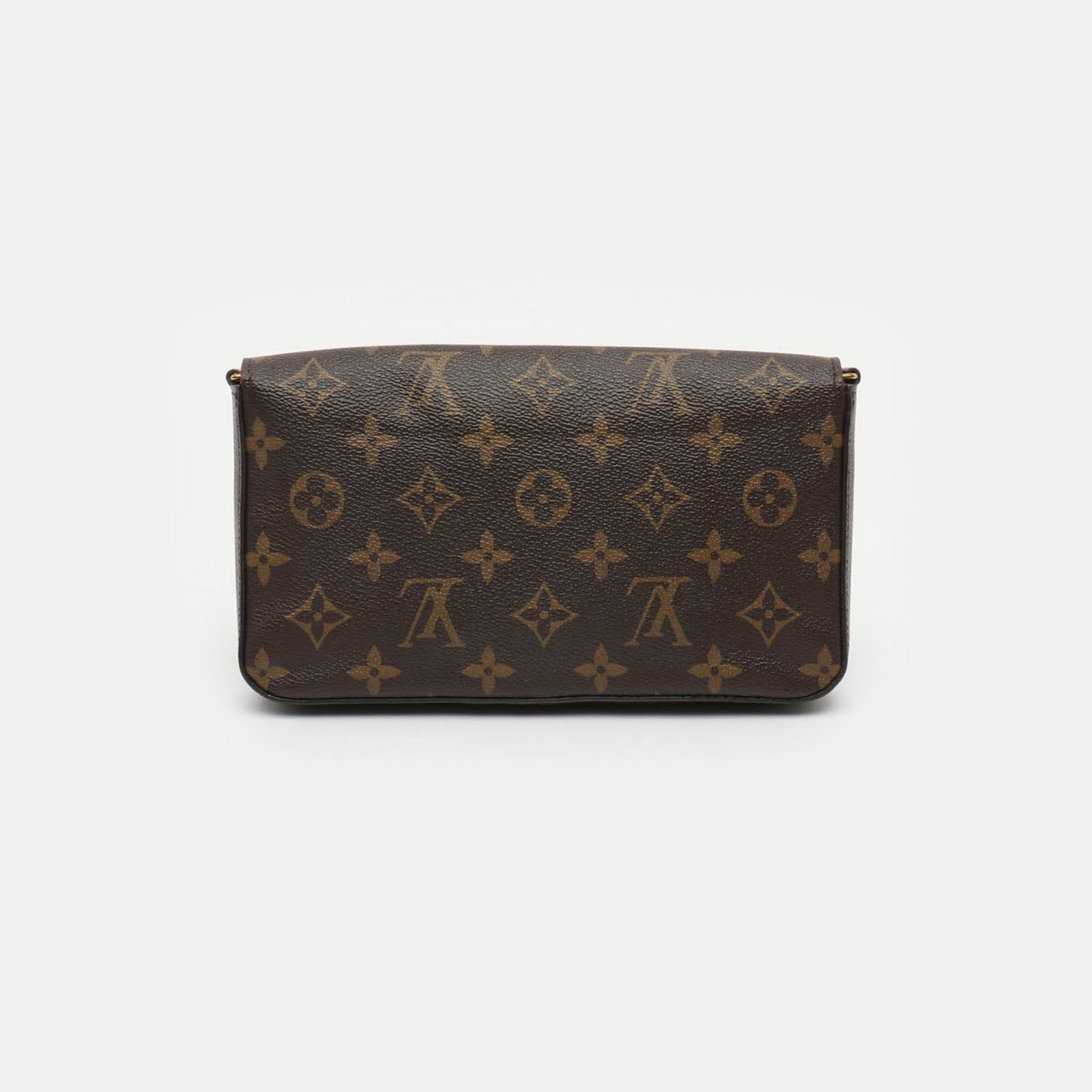 FÉLICIE Monogram Coated Canvas Brown