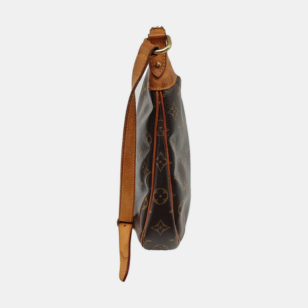 ODEON Monogram Coated Canvas Brown