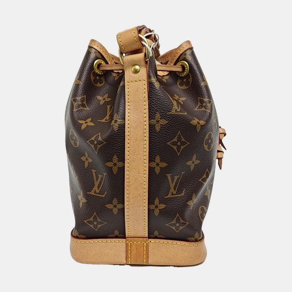 NOÉ BB Monogram Coated Canvas Brown