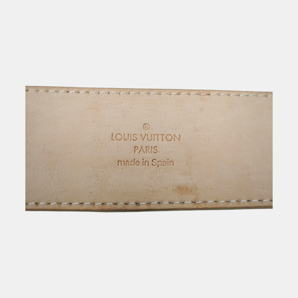 Coated Canvas Belt Multicolor