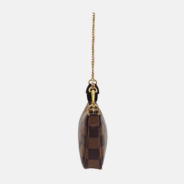 ACCESSOIRES Damier Ebene Coated Canvas Brown