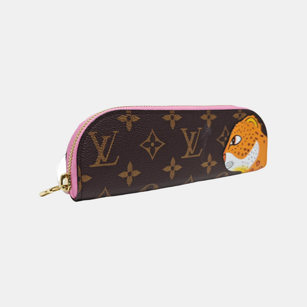 Monogram Canvas Wallet MM Brown