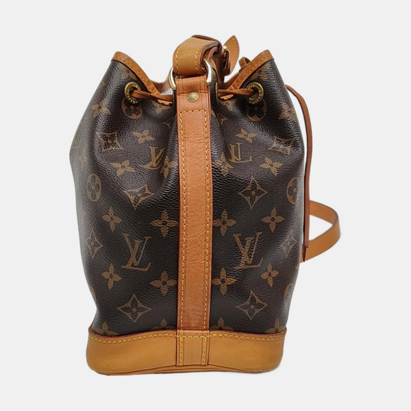 NOÉ BB Monogram Coated Canvas Brown