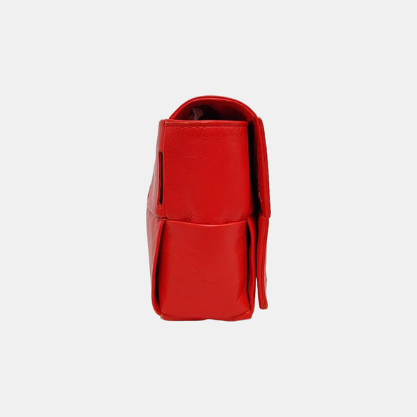 Bottega Veneta Cassette Piel de becerro Roja