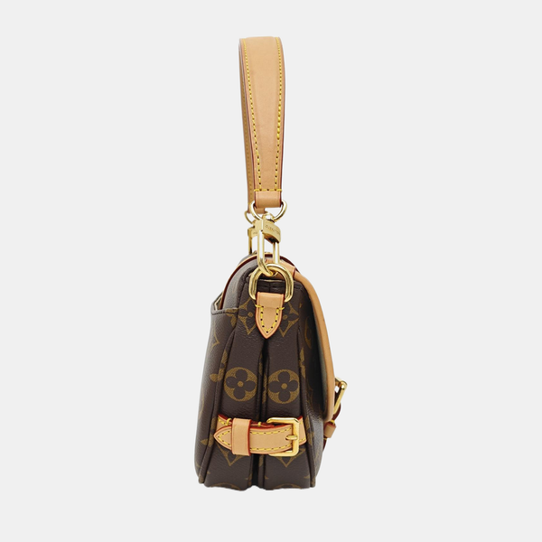 SAUMUR BB Monogram Coated Canvas Brown