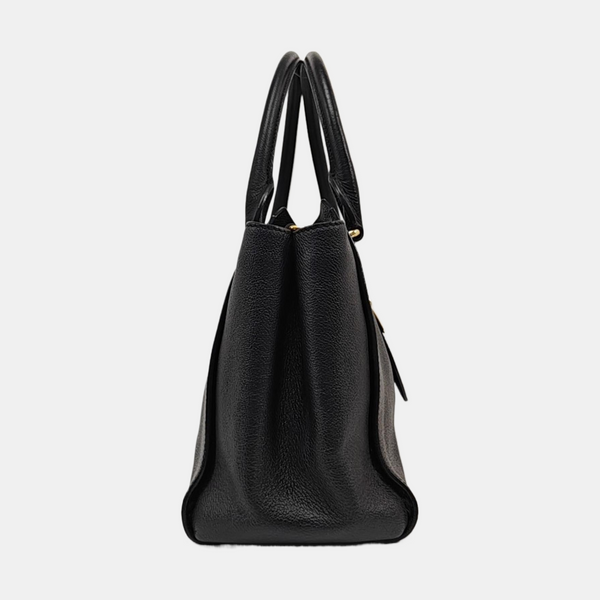 Buckle Small Calfskin Black