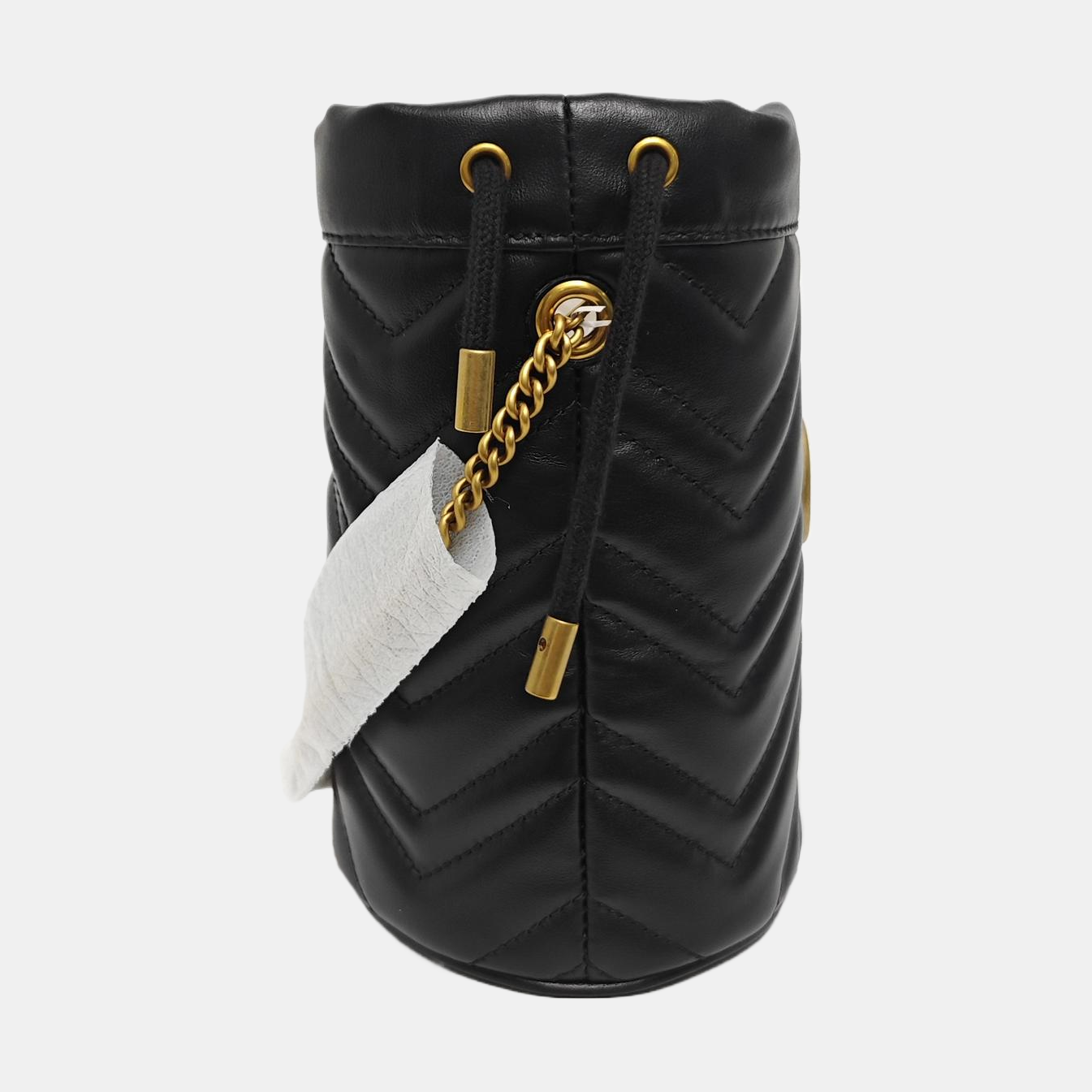 GG Marmont Mini Quilted Calfskin Black