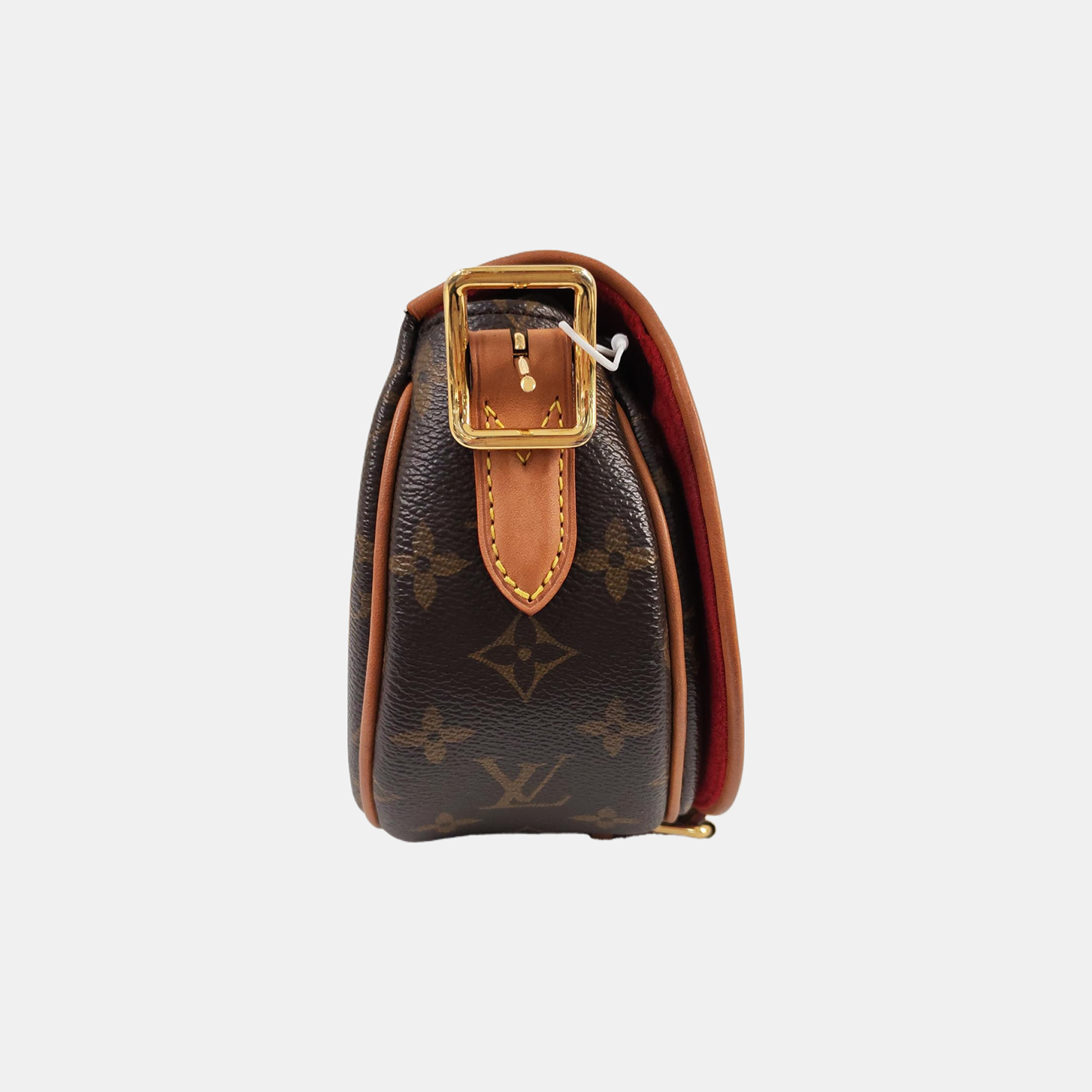 TAMBOURINE Monogram Coated Canvas Brown