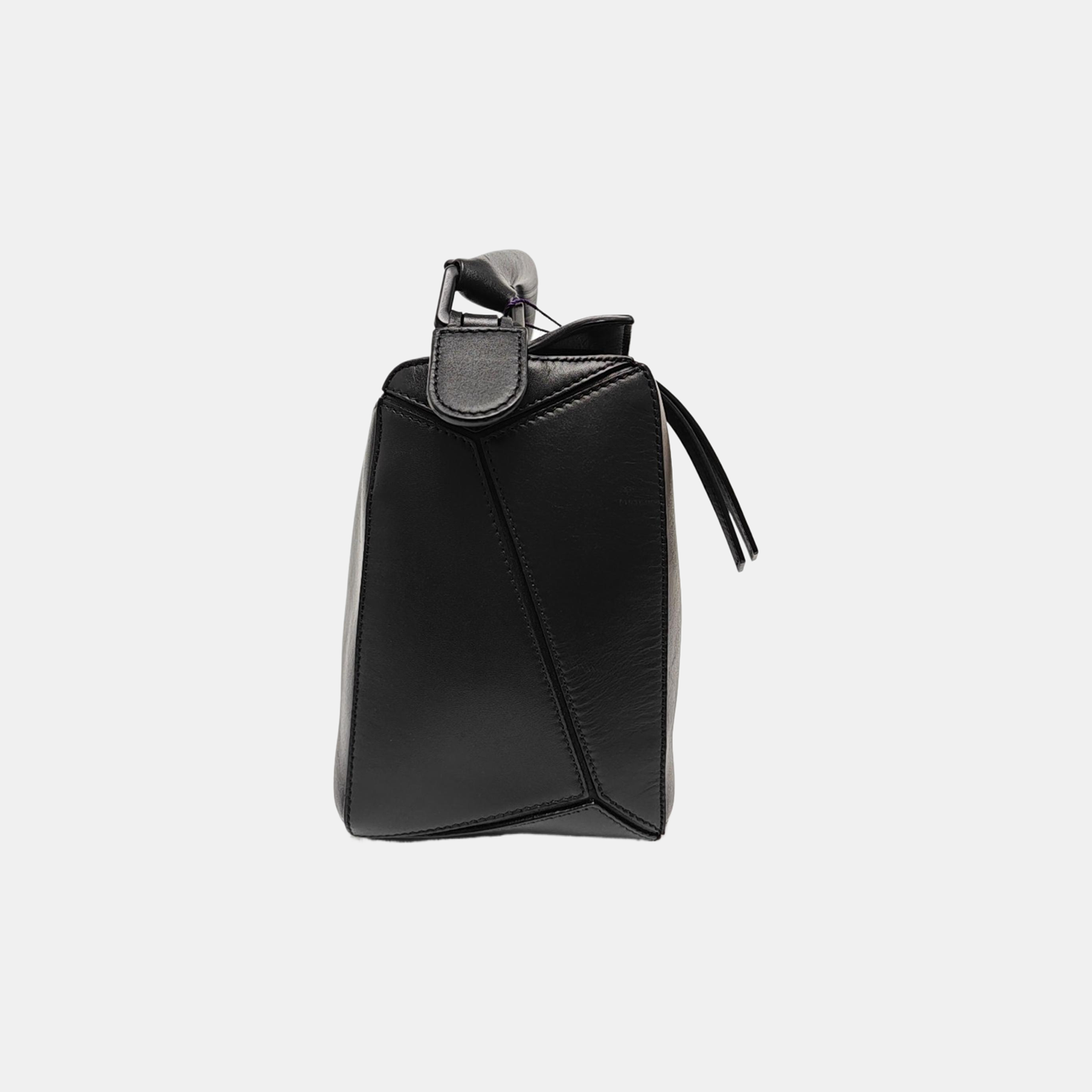 Puzzle Medium Calfskin Black