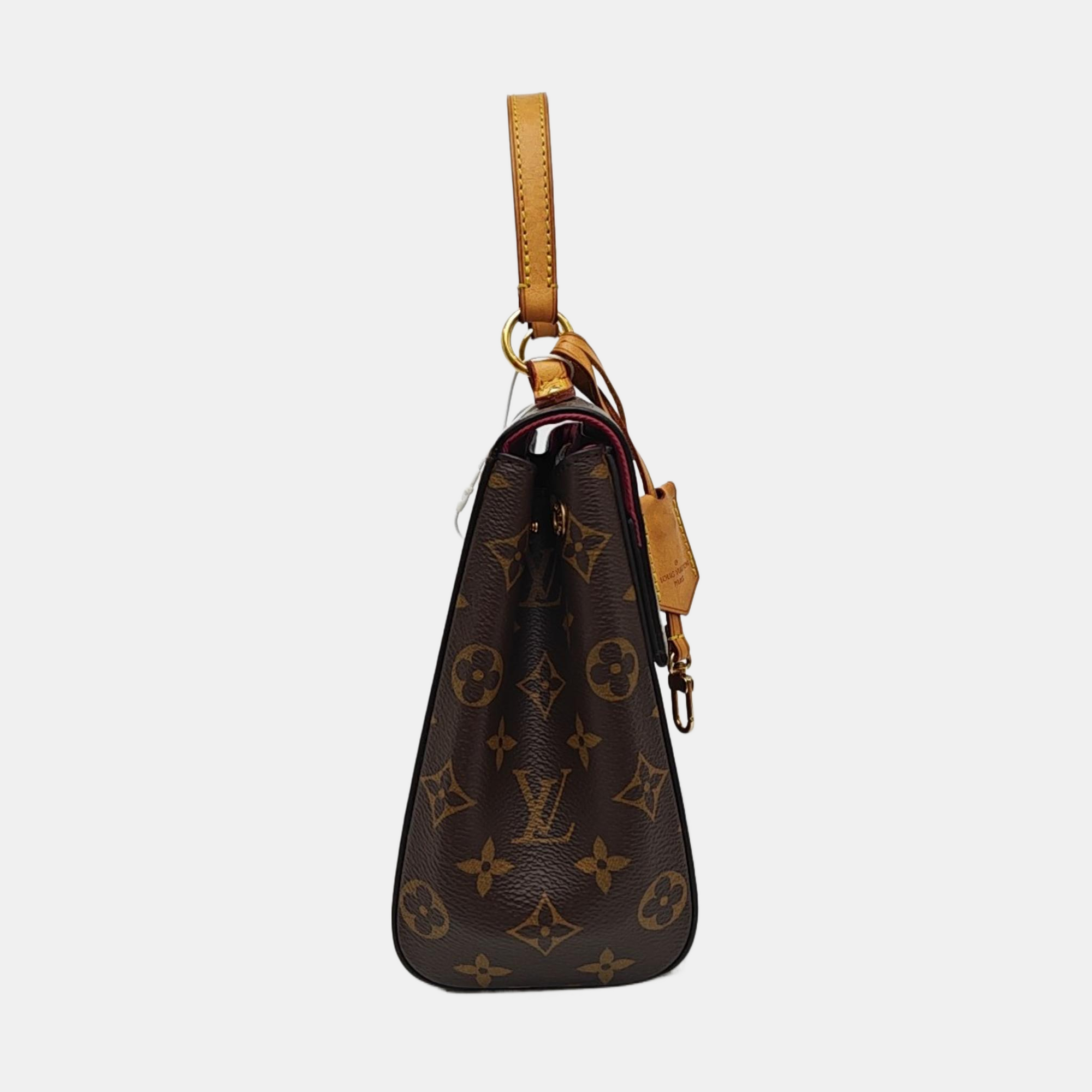 CLUNY Monogram Coated Canvas Brown