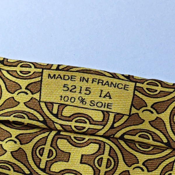 Yellow Mulberry Silk Tie